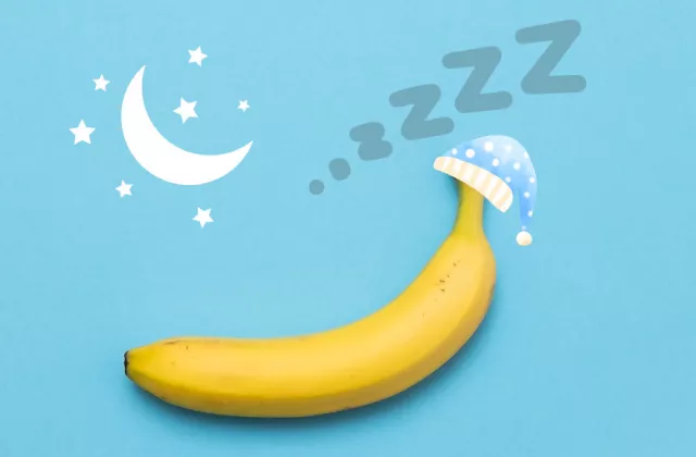 Banana antes de dormir