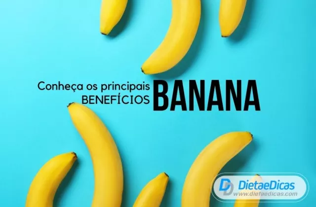 benefícios da banana, comer banana emagrecer, vitaminas da banana, para que serve a banana