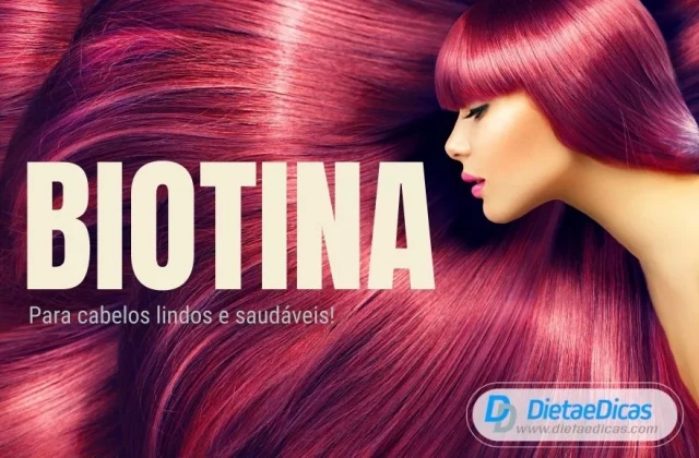 Biotina para cabelos lindos e saudáveis | Dieta e Dicas