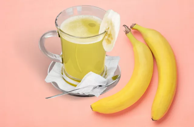 chá de banana, chá de banana emagrece, chá de banana como fazer