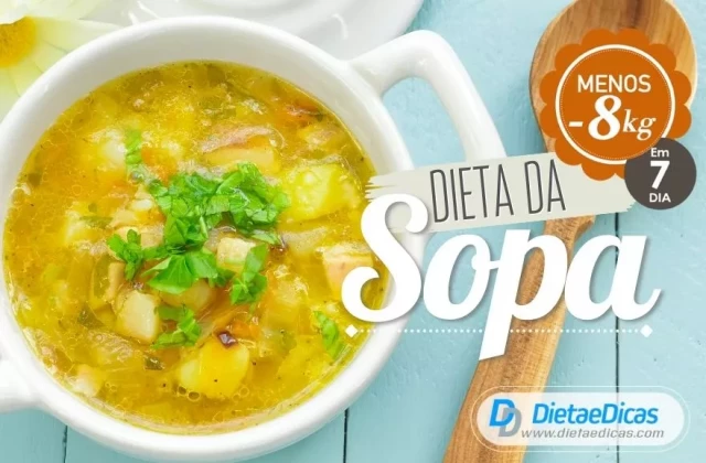Dieta da sopa emagrecer 8 kg em 1 semana