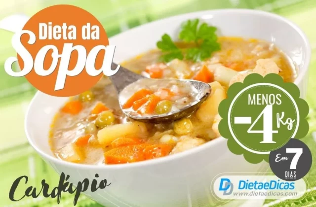 Dieta da Sopa: como fazer e cardápio | Dieta e Dicas
