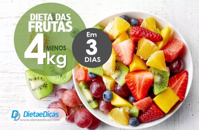 Dieta das Frutas como fazer e cardápio | Dieta e Dicas