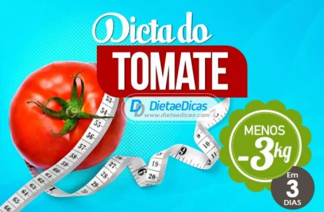 Dieta do tomate: cardápio simples