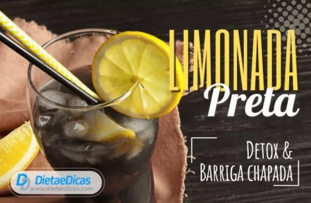 Limonada preta: receita para eliminar as toxinas | Dieta e Dicas