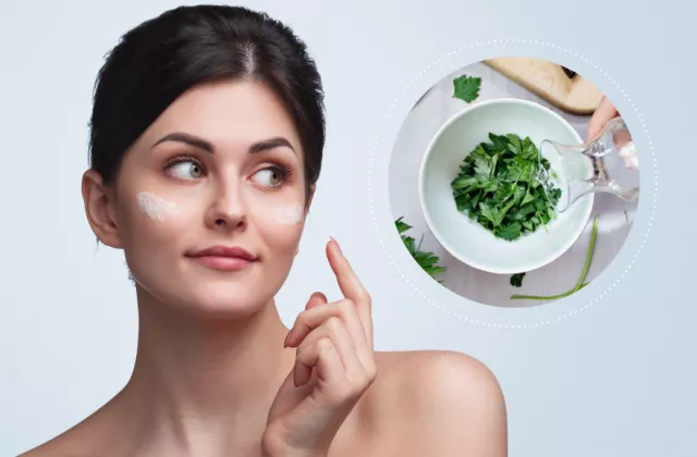Rugas, manchas e acne: como se livrar delas com uma máscara caseira de salsa | Dieta e Dicas
