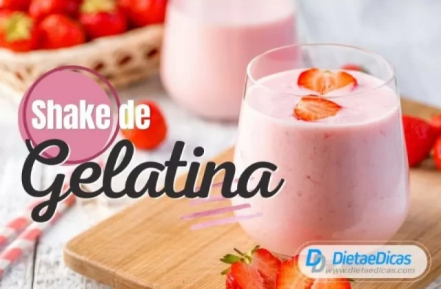 Shake de Gelatina para Emagrecer | Dieta e Dicas