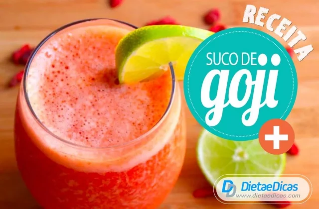 Suco de Goji Detox confira a receita | Dieta e Dicas