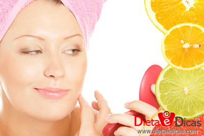 alimentos para controlar acne, frutas para acne, vitaminas para acne, minerais para acne, dicas para acne Ilustração de alimentos para controlar acne, frutas para acne, vitaminas para acne, minerais para acne, dicas para acne