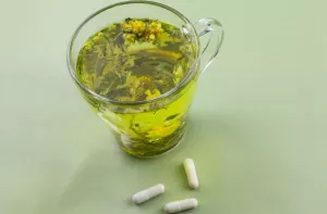 cápsulas de chá verde