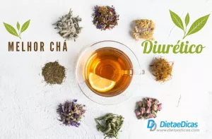 chá diurético