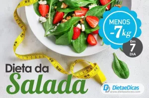 Dieta da Salada: Menos 7kg em 7 dias
