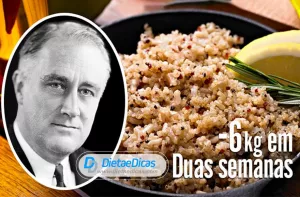 Dieta de arroz do Dr. Kempner para perder 6kg em 2 semanas