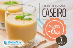 Dieta do Shake Caseiro