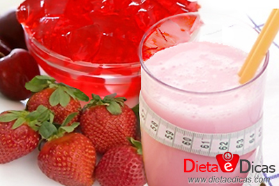 shake de gelatina emagrece, shake de gelatina com iogurte, shake de gelatina para emagrecer Ilustração de shake de gelatina emagrece, shake de gelatina com iogurte, shake de gelatina para emagrecer