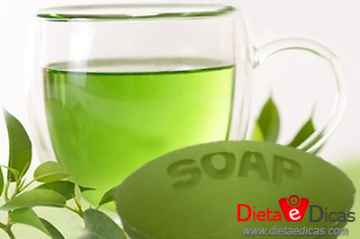 sabonete de chá verde, sabonete de chá verde propriedades, sabonete de chá verde benefícios, sabonete de chá verde onde comprar Ilustração de sabonete de chá verde, sabonete de chá verde propriedades, sabonete de chá verde benefícios, sabonete de chá verde onde comprar